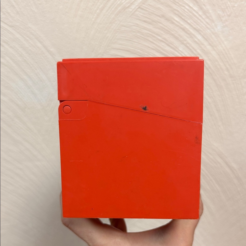 Bold and Vintage Orange Storage Box - Picture 5 of 10